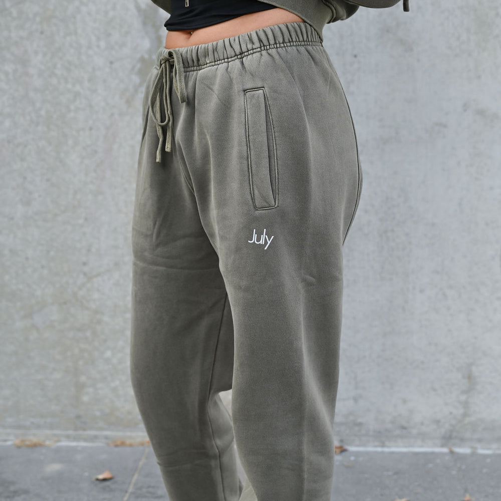 Heavy Vintage Fleece Joggers — July Signature
