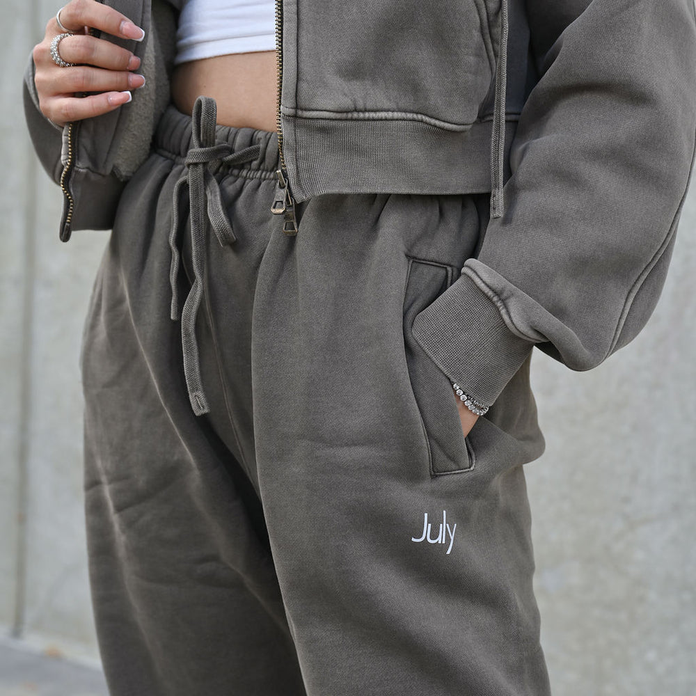 
                      
                        Heavy Vintage Fleece Joggers — July Signature
                      
                    